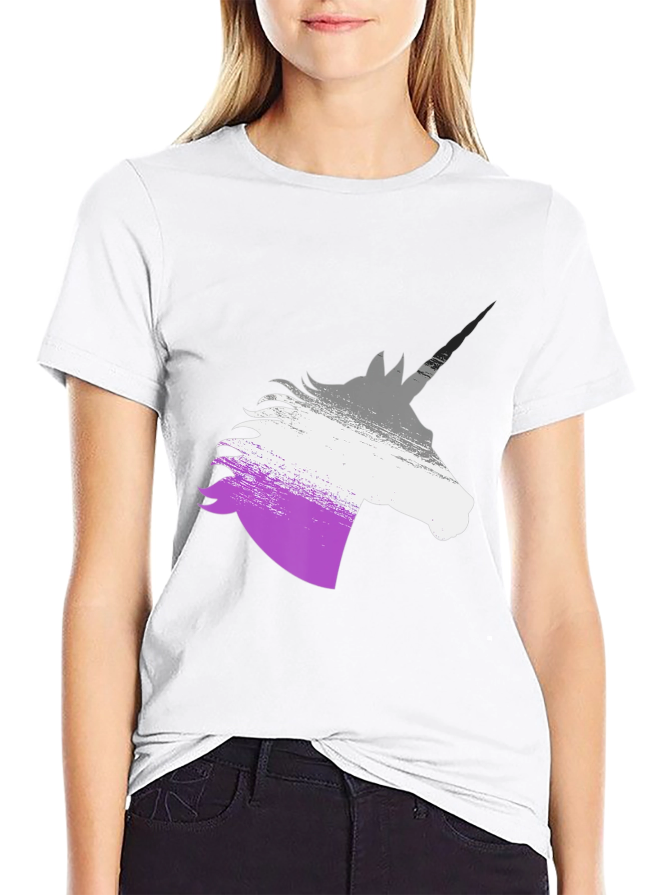Asexual Pride Unicorn T-Shirt