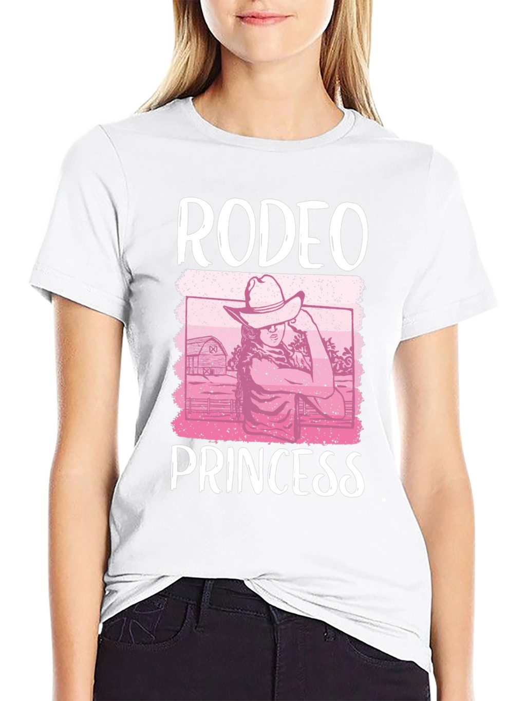 Rodeo Princess Graphic Tee - Country Girl Style