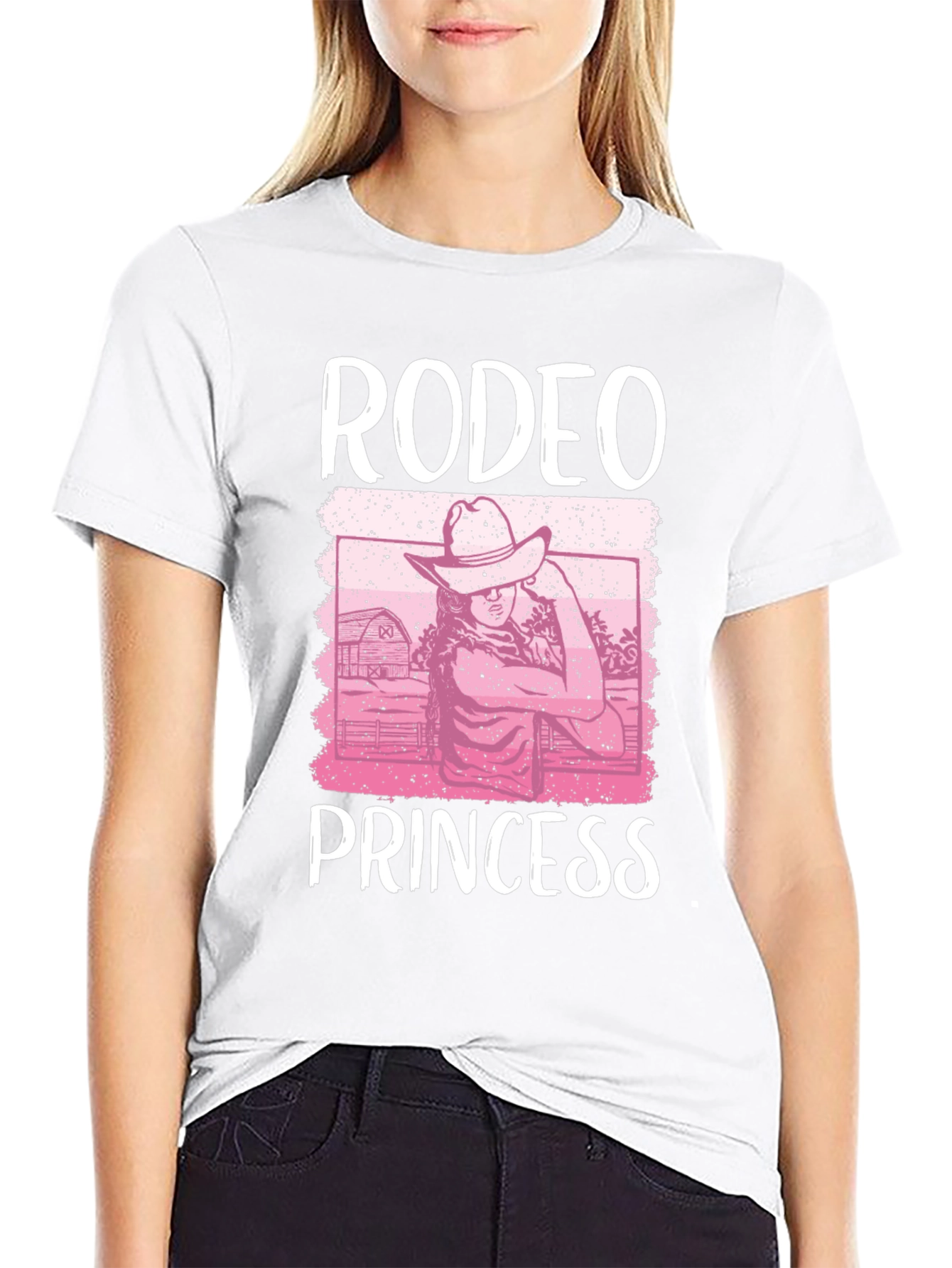 Rodeo Princess Graphic Tee - Country Girl Style