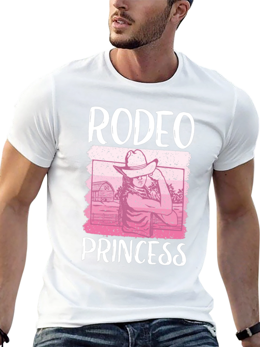 Rodeo Princess Graphic Tee - Country Girl Style