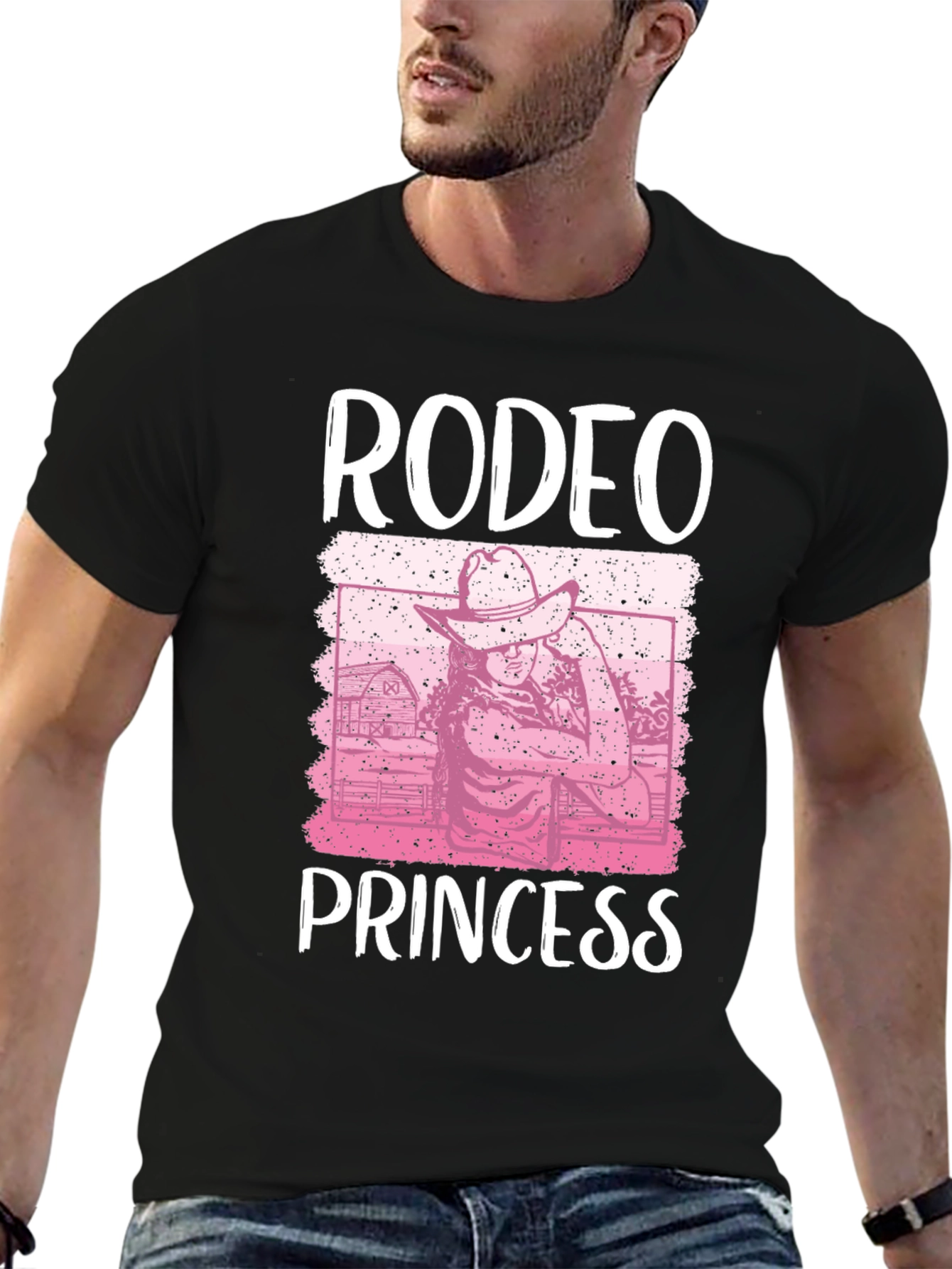 Rodeo Princess Graphic Tee - Country Girl Style