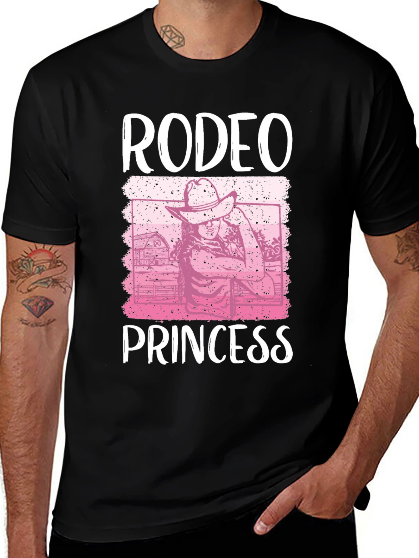 Rodeo Princess Graphic Tee - Country Girl Style