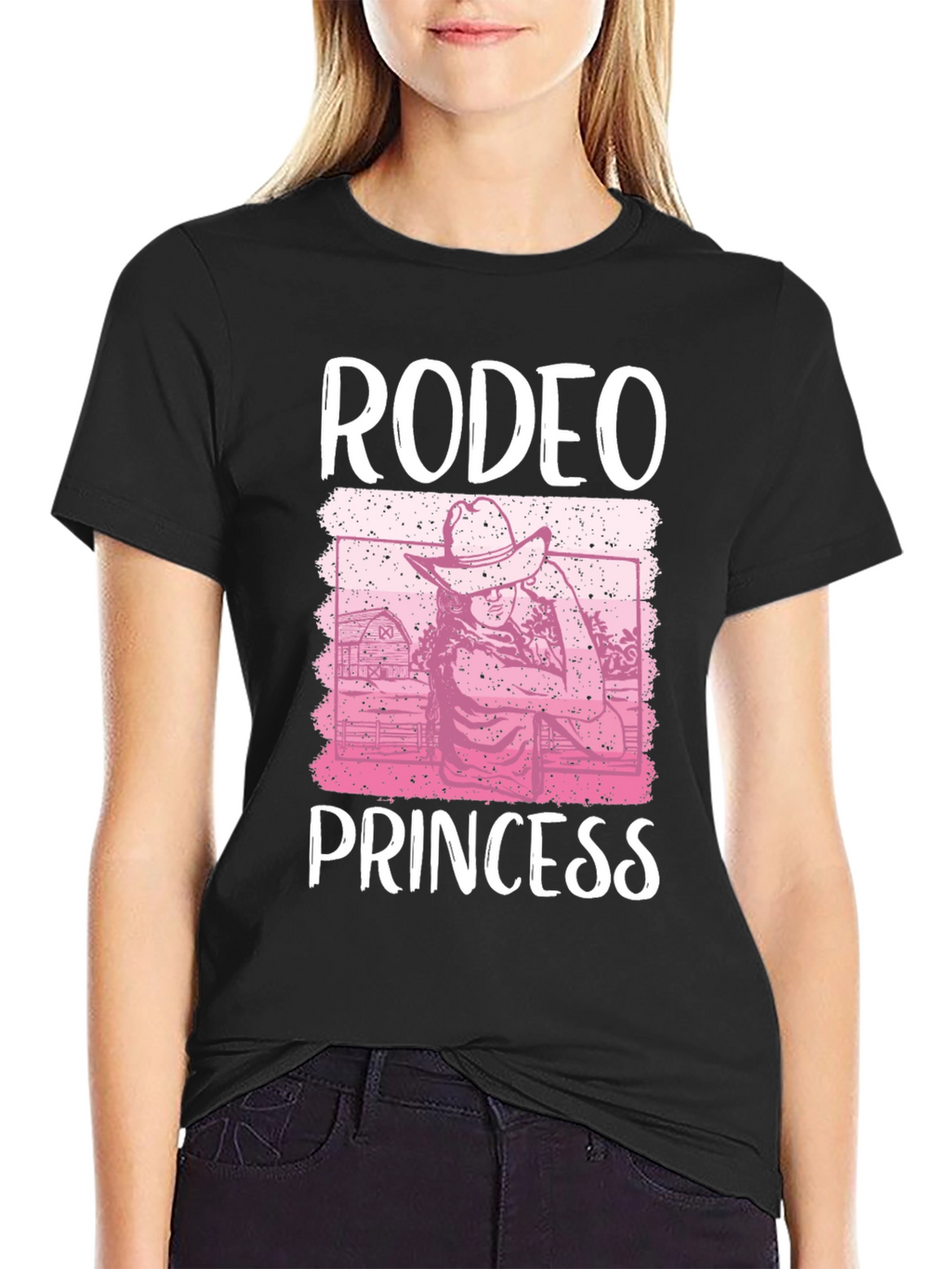 Rodeo Princess Graphic Tee - Country Girl Style