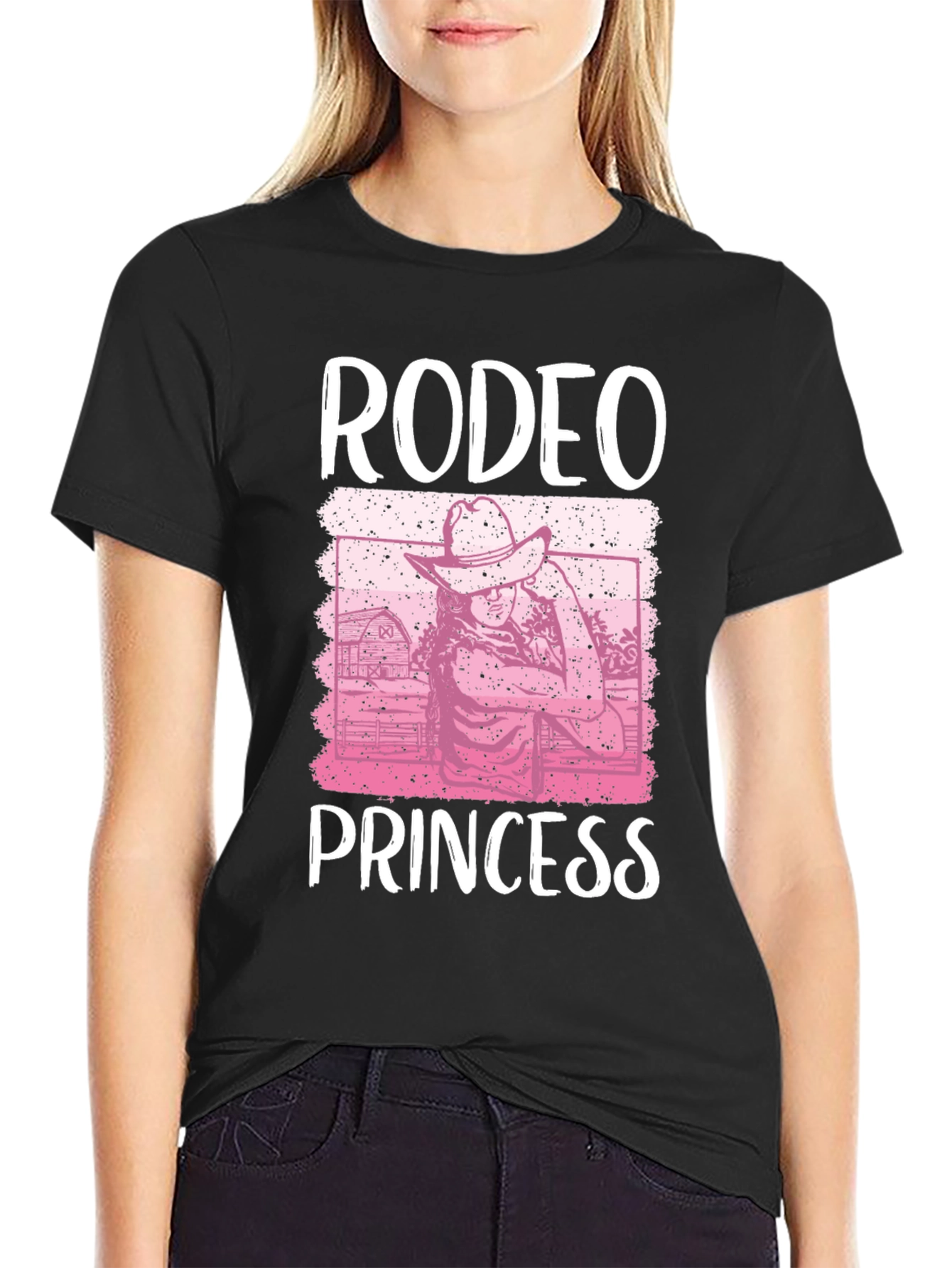 Rodeo Princess Graphic Tee - Country Girl Style