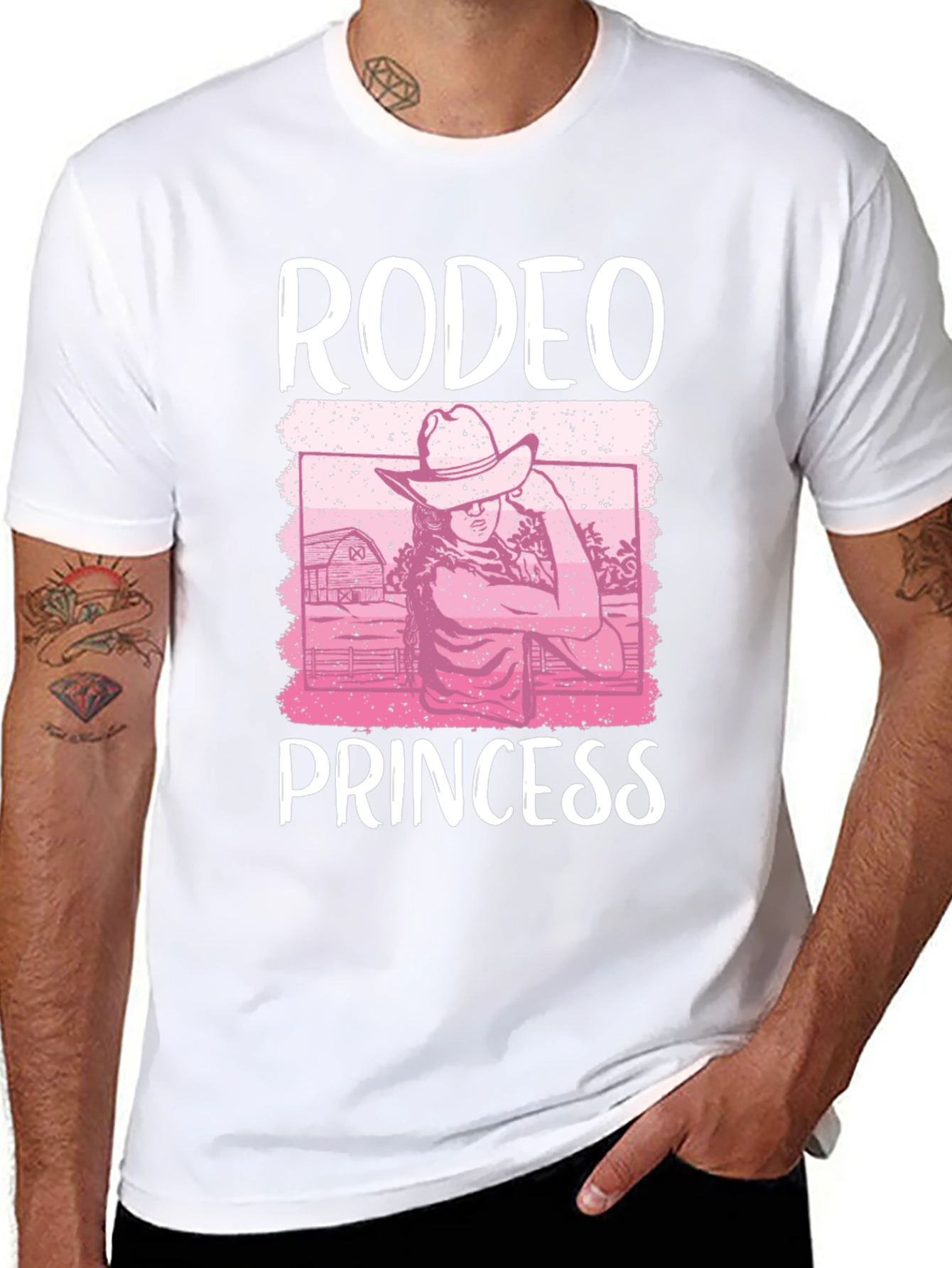 Rodeo Princess Graphic Tee - Country Girl Style