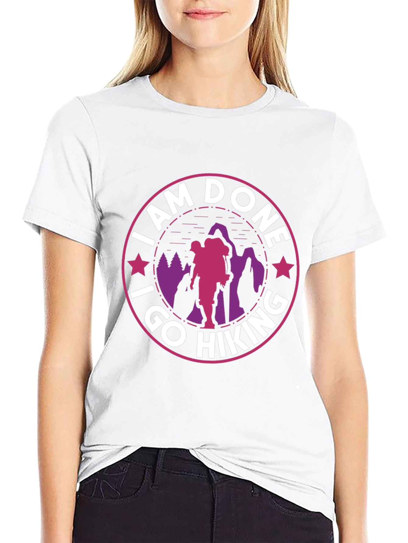 I Am Done I Go Hiking T-Shirt