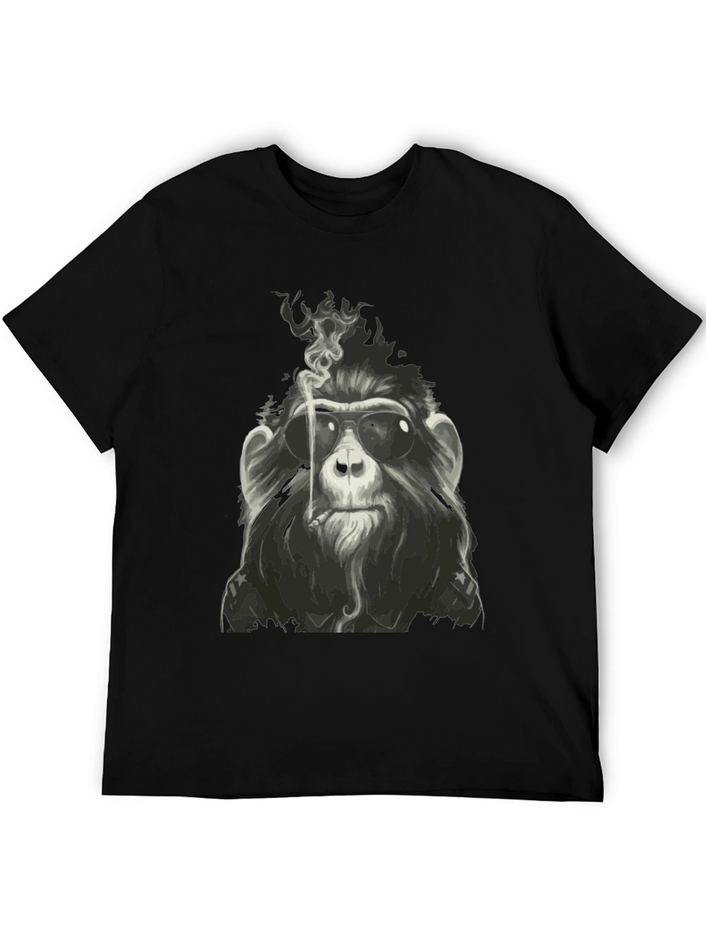 Cool Monkey Smoking T-Shirt