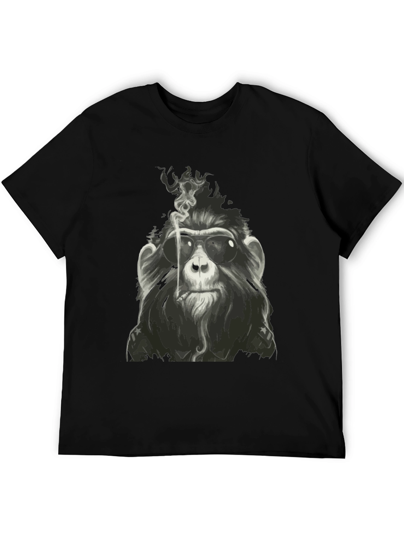 Cool Monkey Smoking T-Shirt