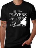 The Best Players Are on The Bench Piano T-Shirt