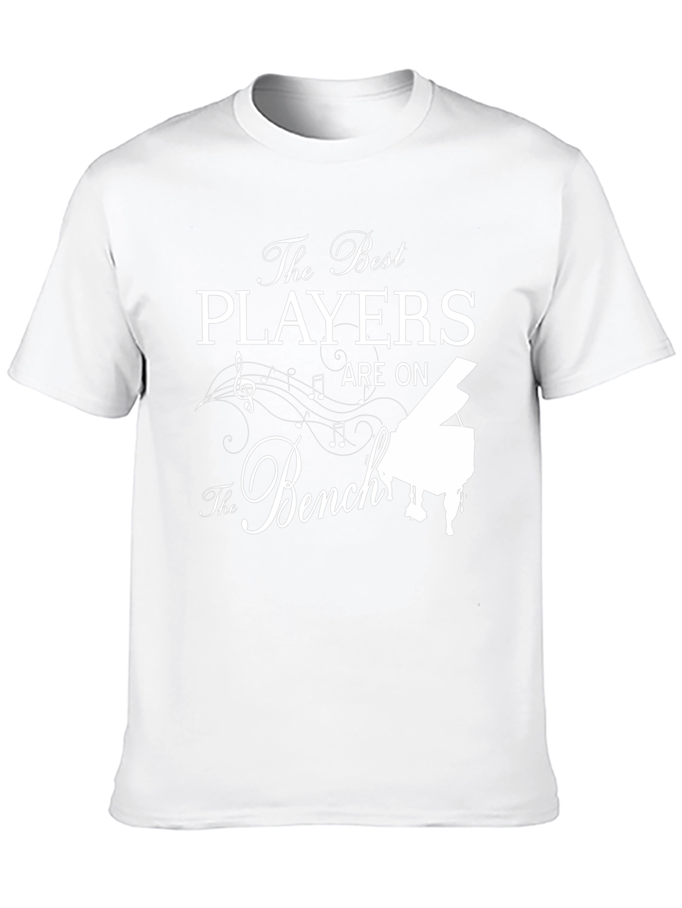The Best Players Are on The Bench Piano T-Shirt
