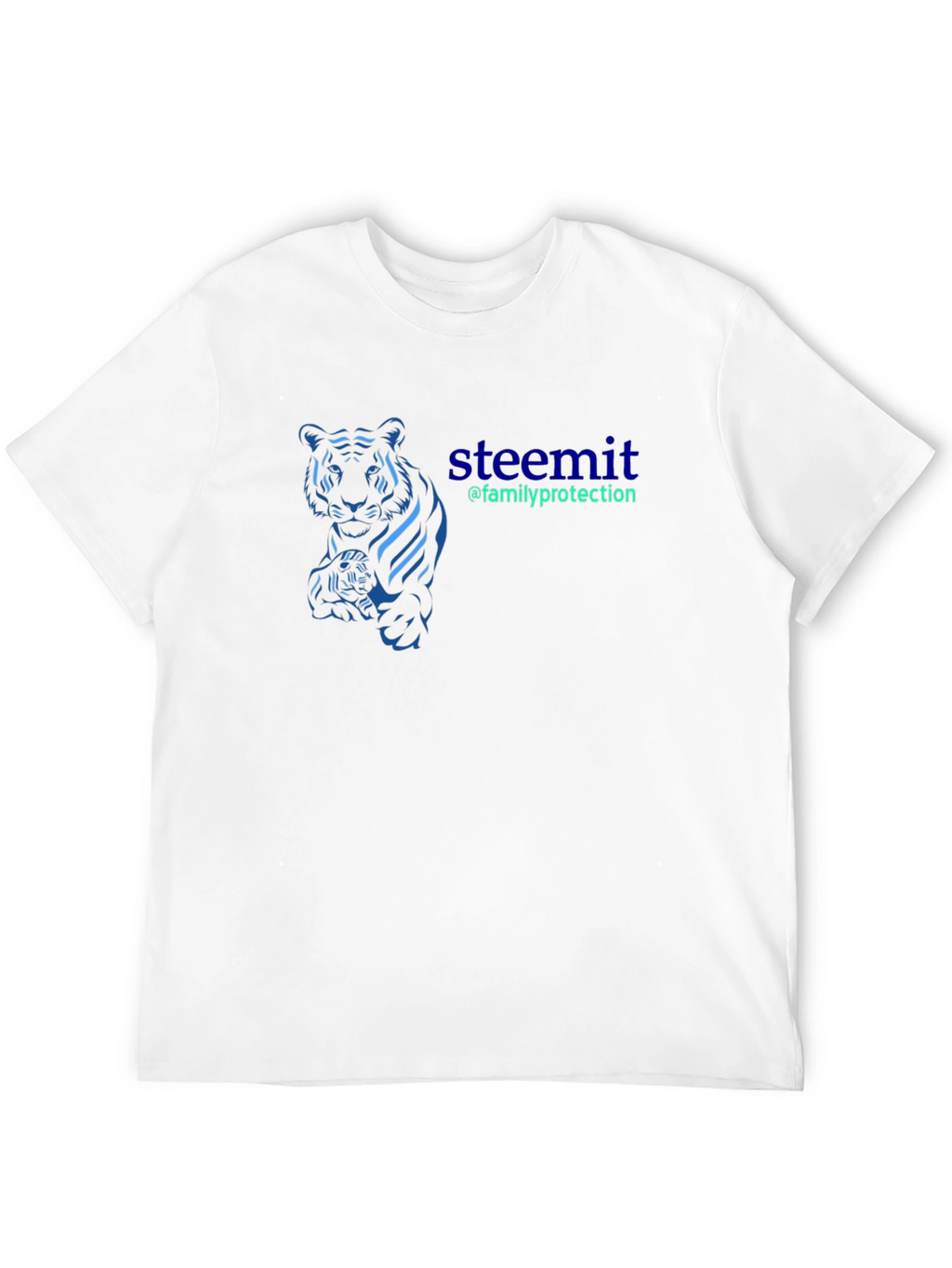 Steemit Family Protection Graphic Tee