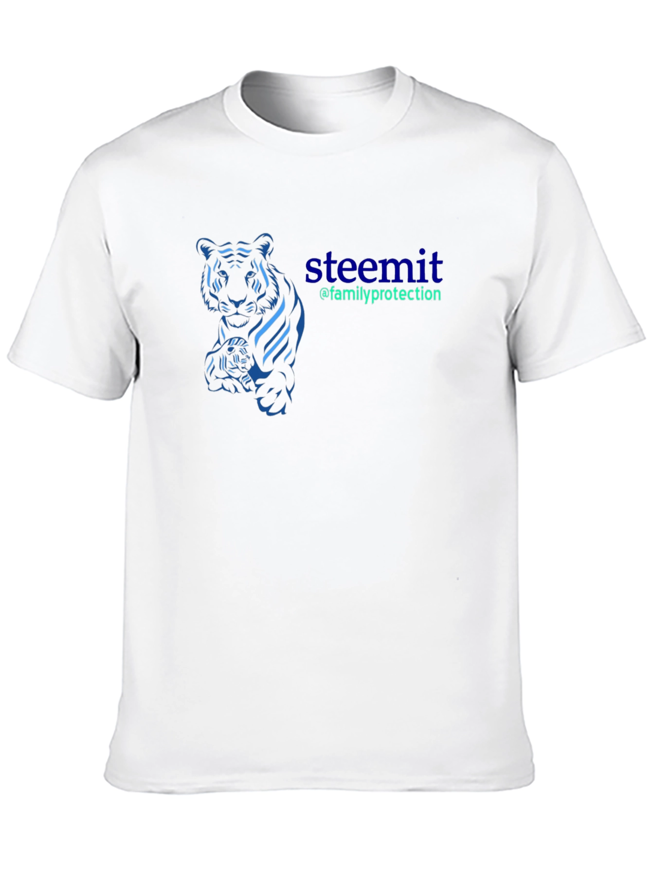 Steemit Family Protection Graphic Tee