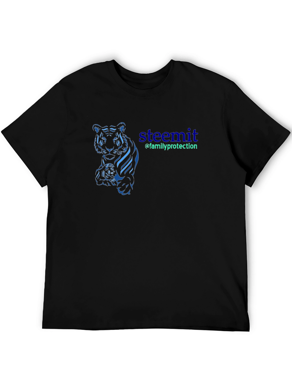 Steemit Family Protection Graphic Tee