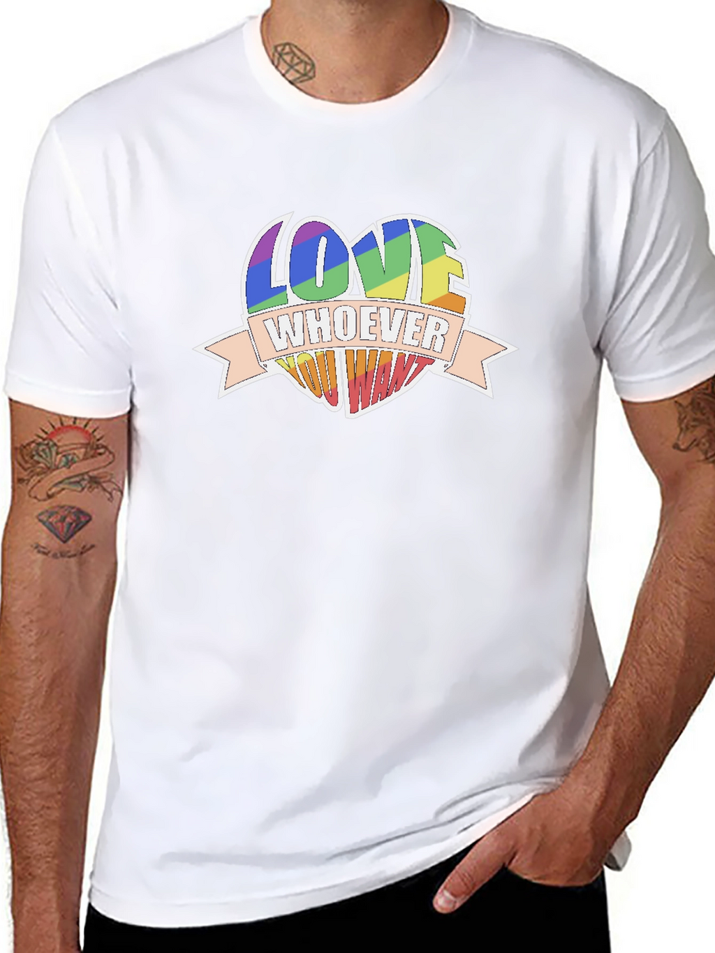 Love Whoever You Want Graphic Tee