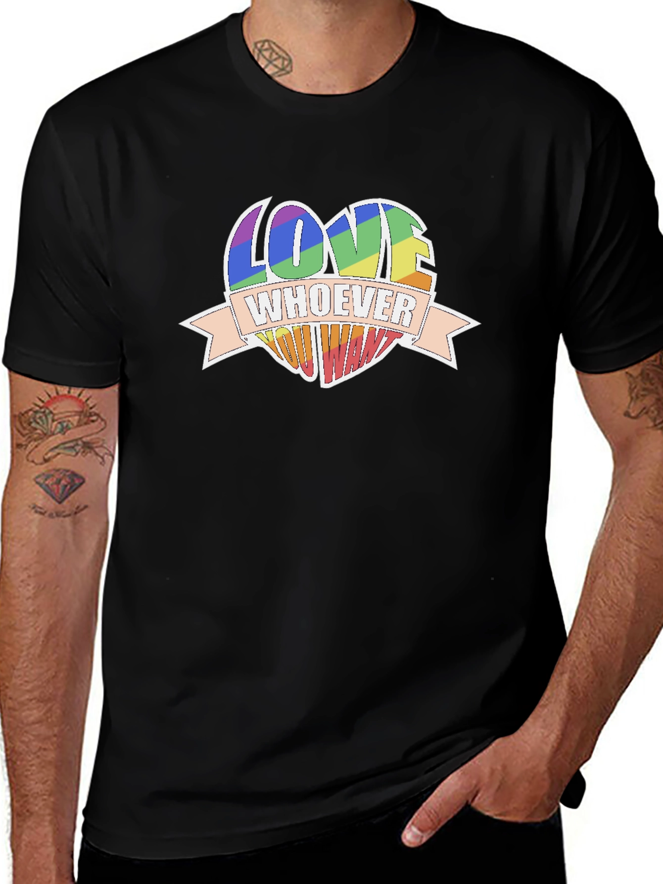 Love Whoever You Want Graphic Tee