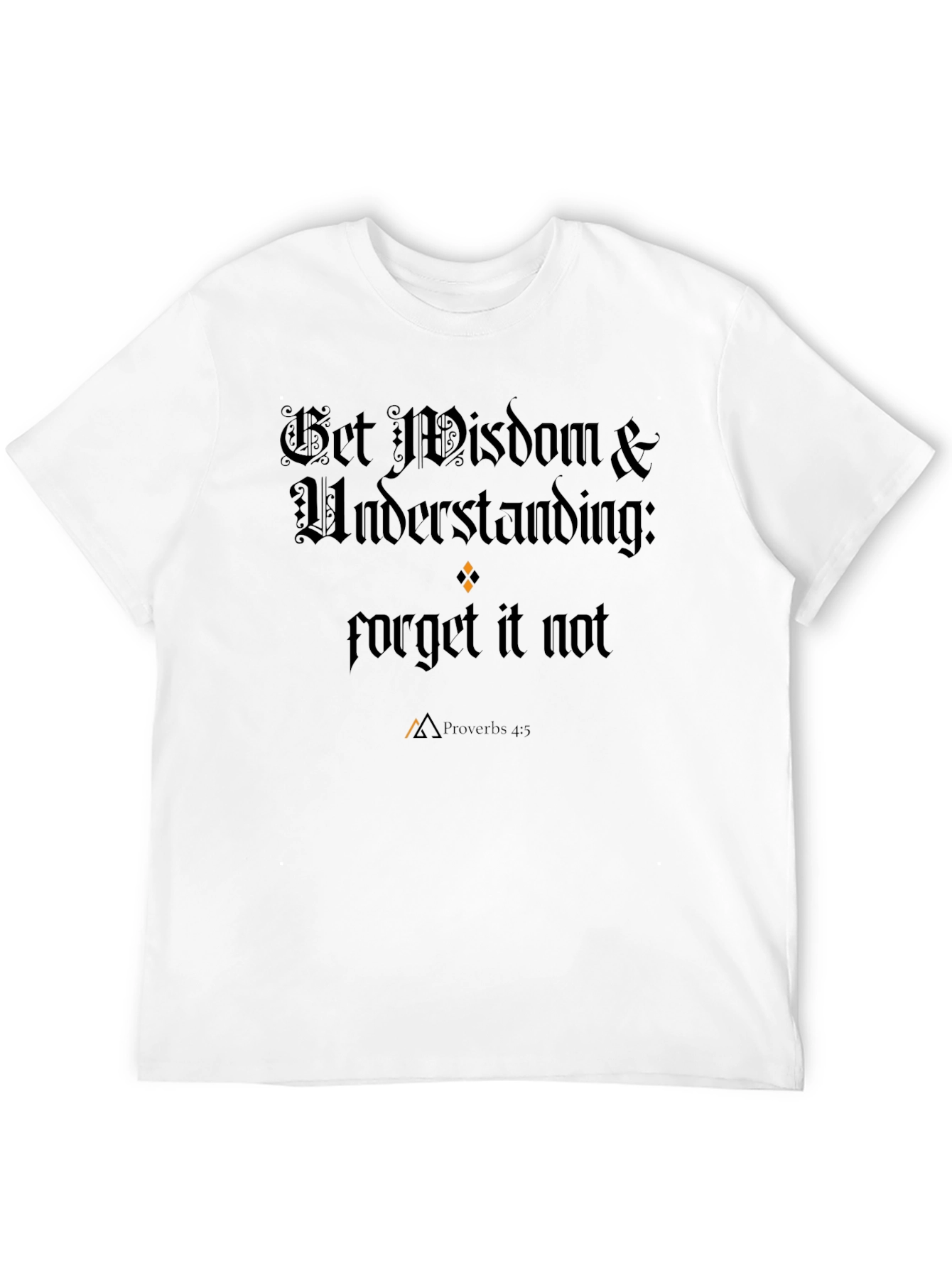 Wisdom & Understanding Black T-Shirt