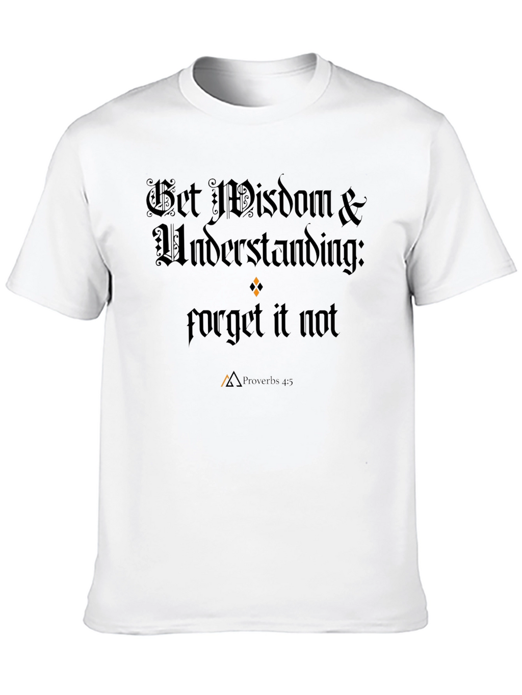 Wisdom & Understanding Black T-Shirt