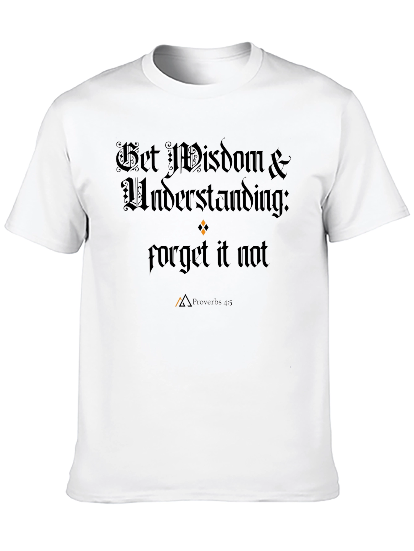 Wisdom & Understanding Black T-Shirt