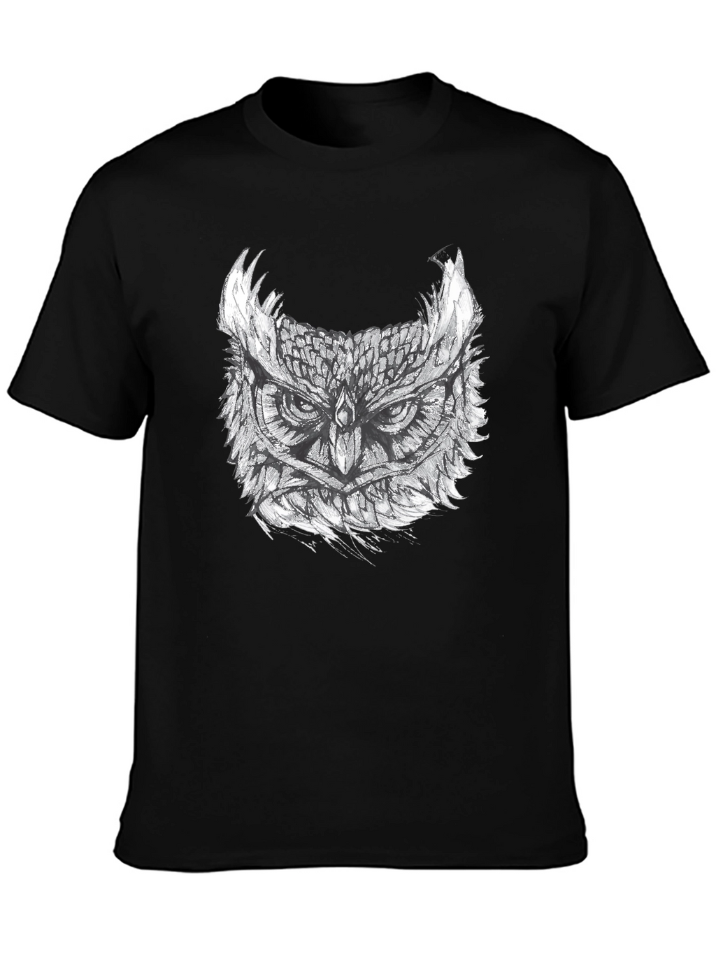Owl Graphic Print Tee