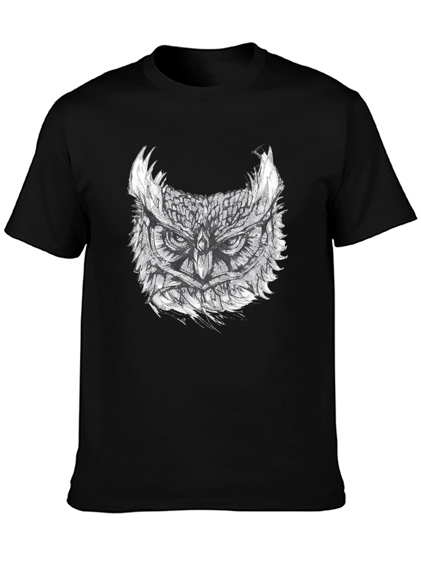 Owl Graphic Print Tee