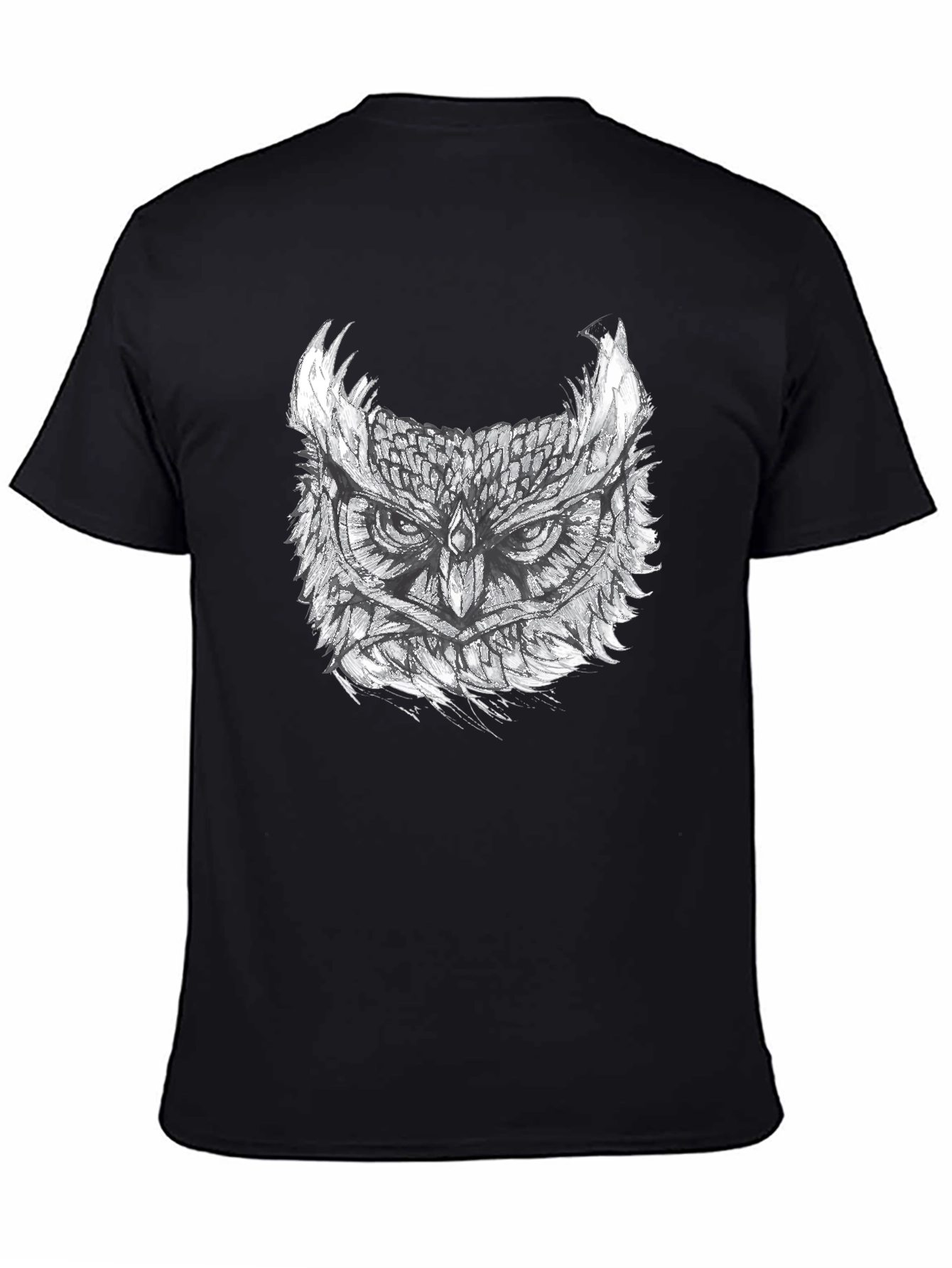 Owl Graphic Print Tee