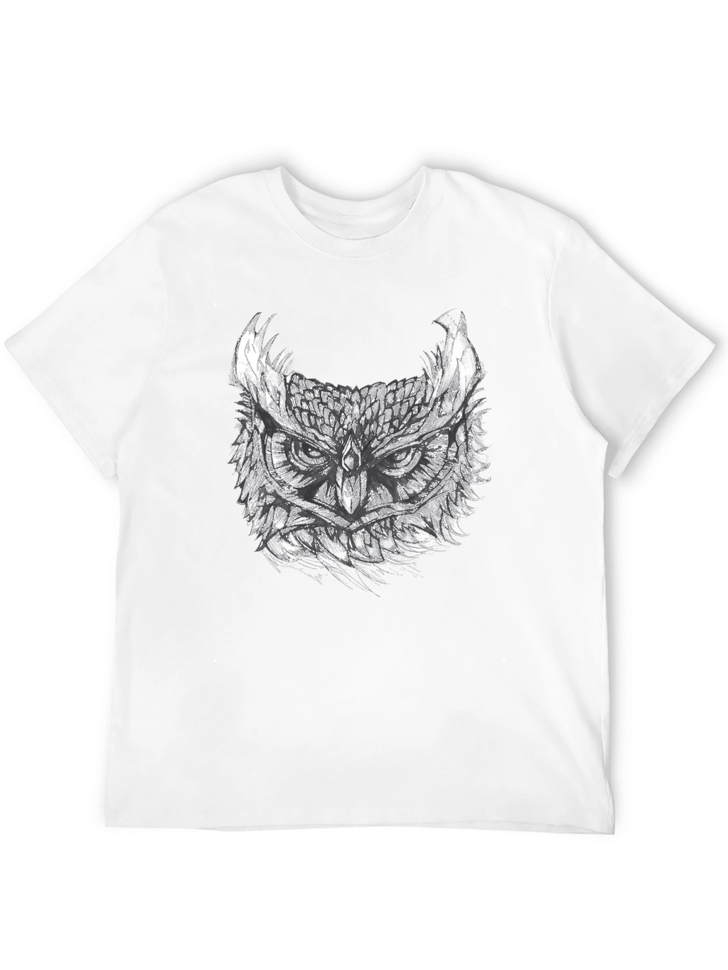 Owl Graphic Print Tee