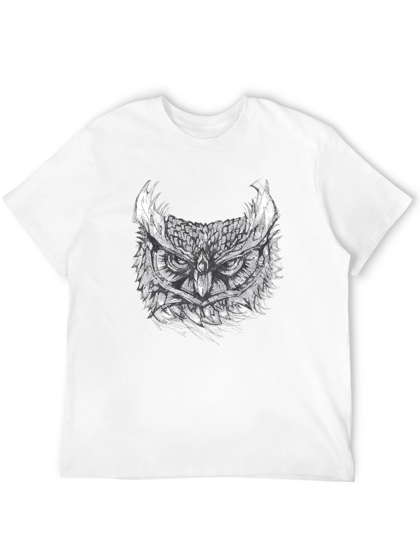 Owl Graphic Print Tee