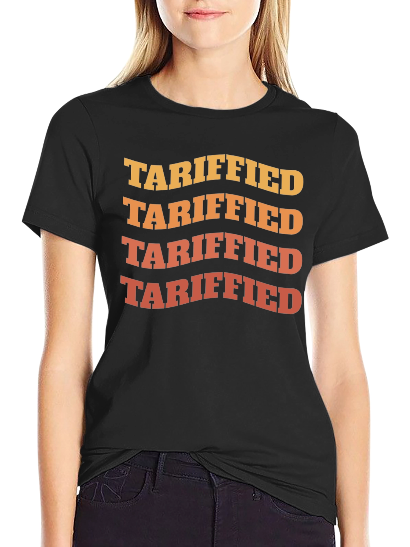 Tariffied Graphic Tee - Retro Style T-Shirt