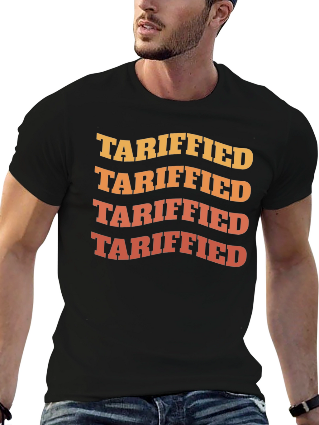 Tariffied Graphic Tee - Retro Style T-Shirt