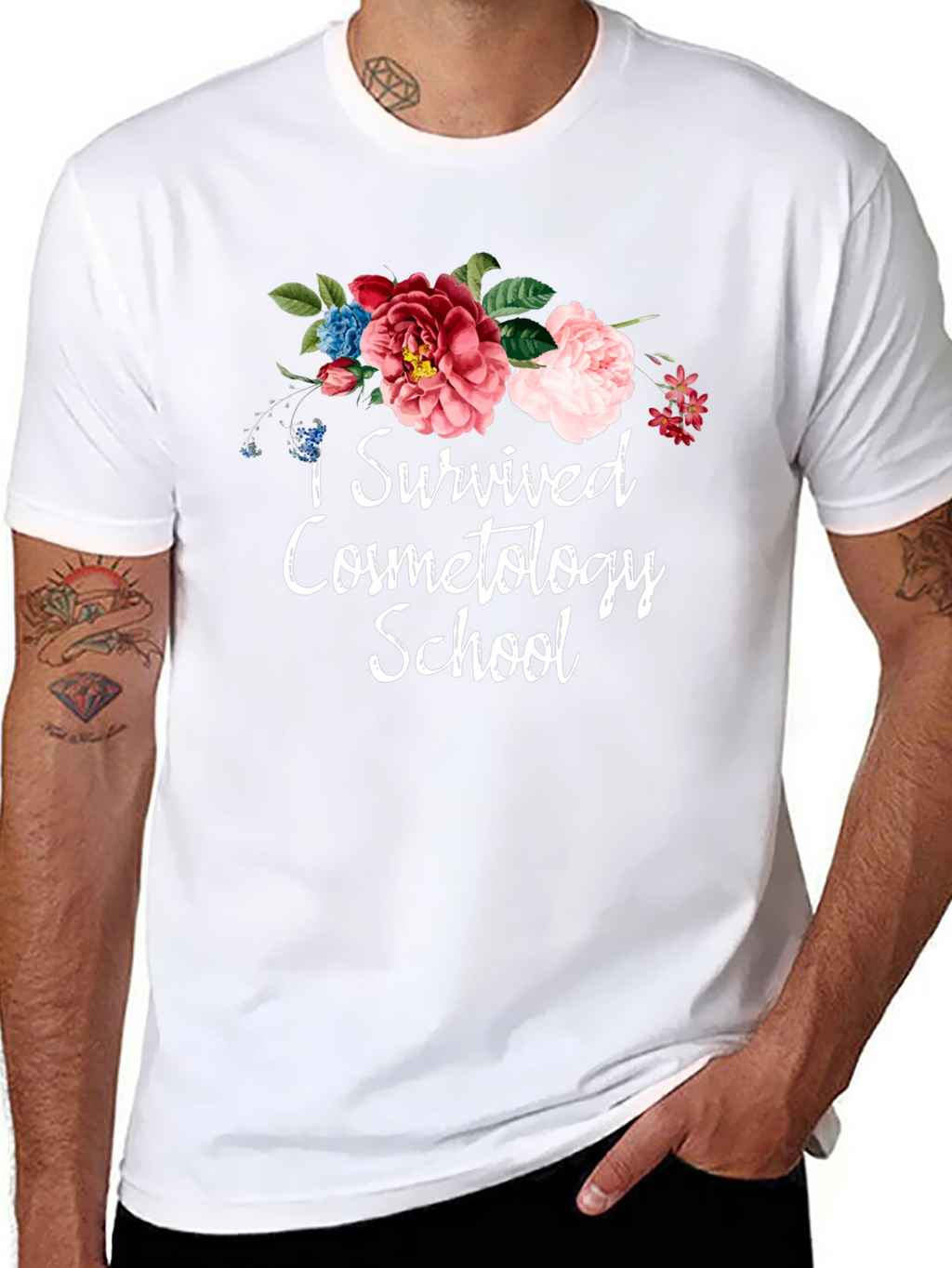 I Survived Cosmetology School Graphic Tee