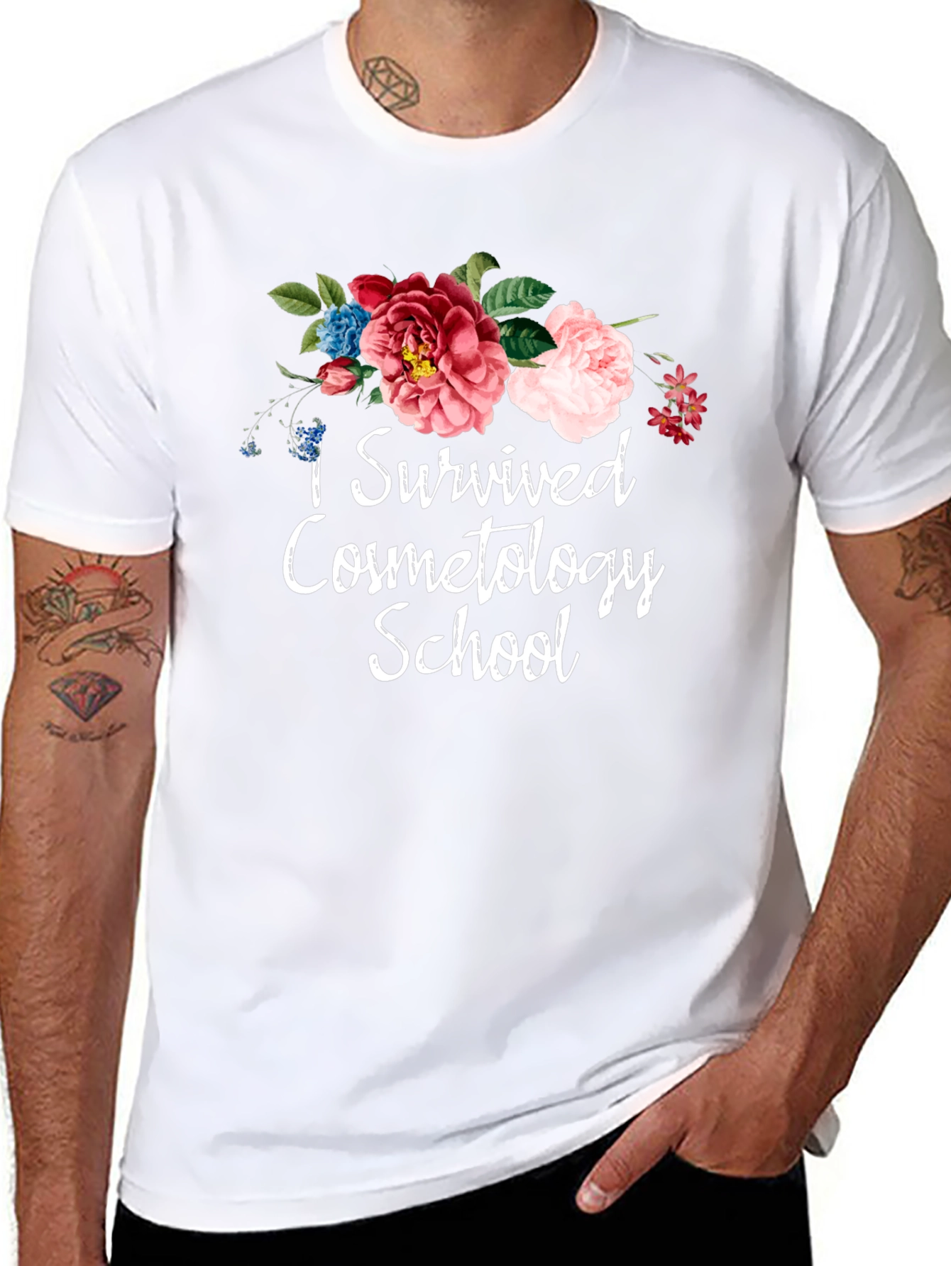 I Survived Cosmetology School Graphic Tee