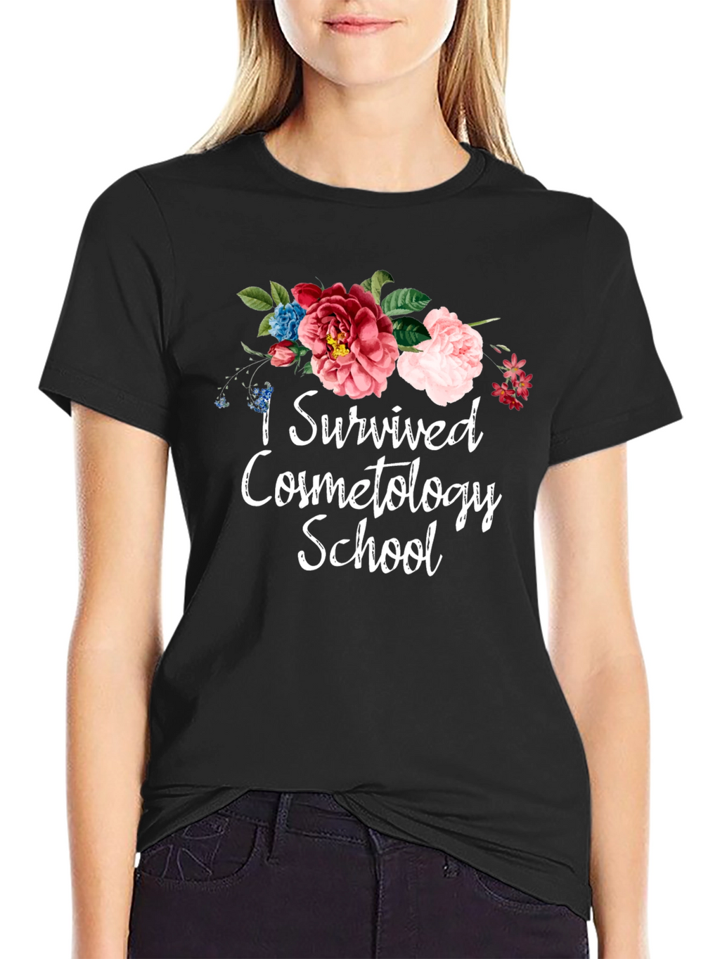 I Survived Cosmetology School Graphic Tee