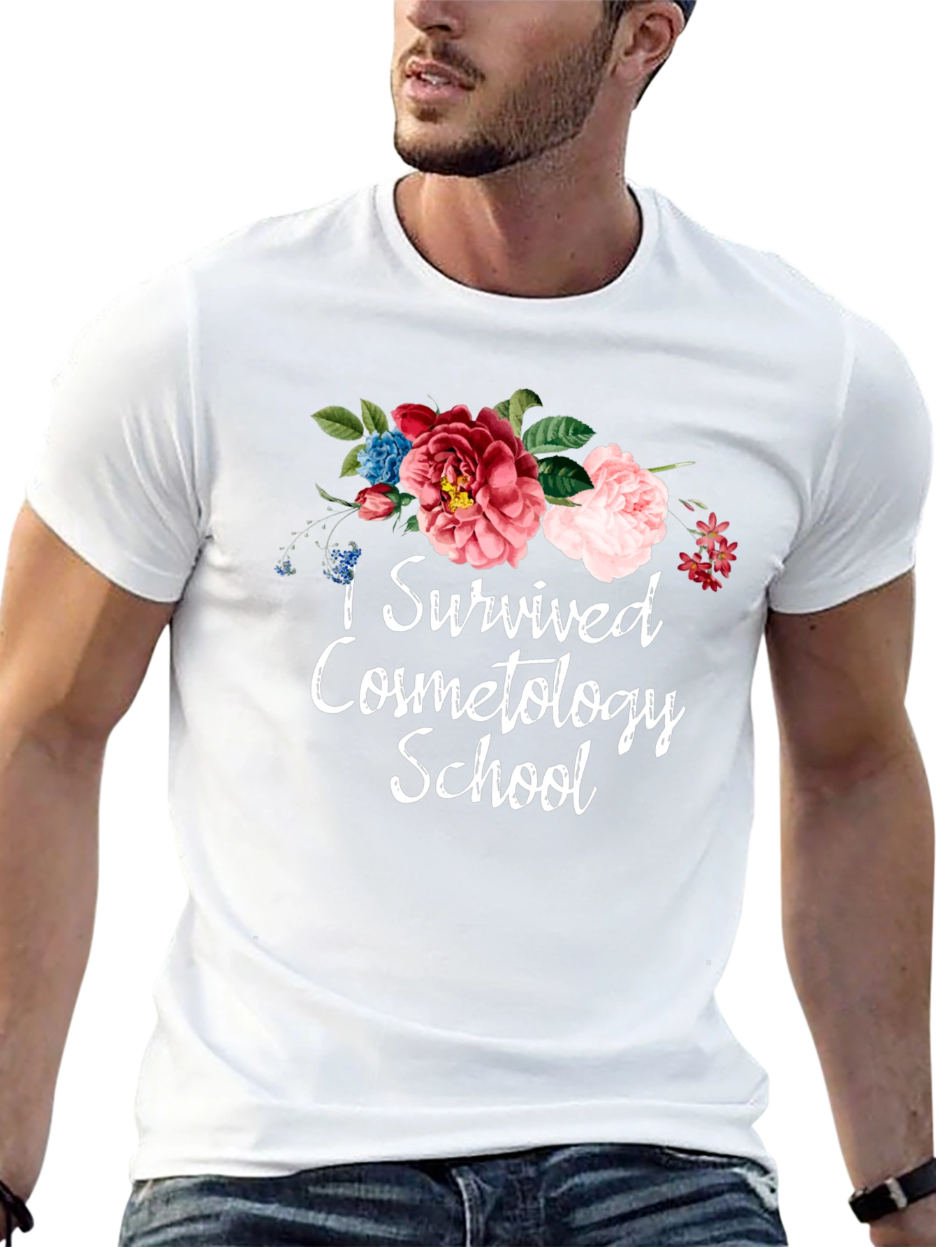 I Survived Cosmetology School Graphic Tee
