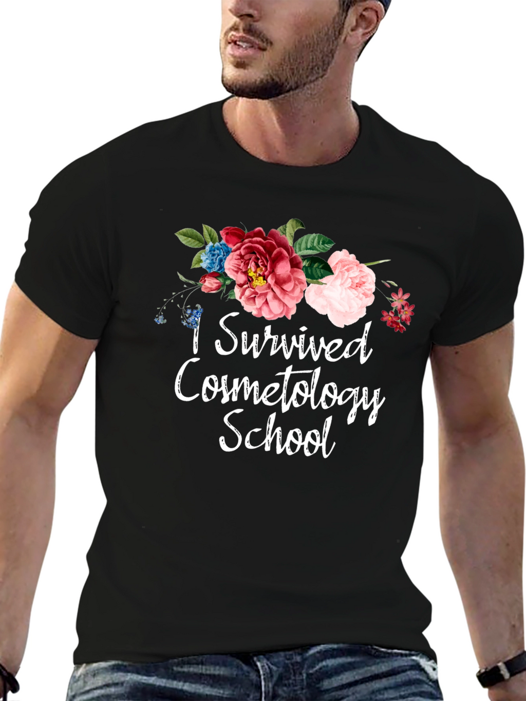 I Survived Cosmetology School Graphic Tee
