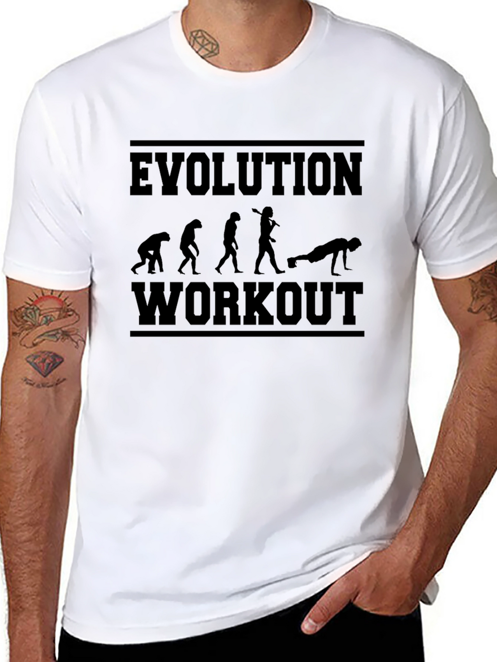 Evolution Workout T-Shirt - Black