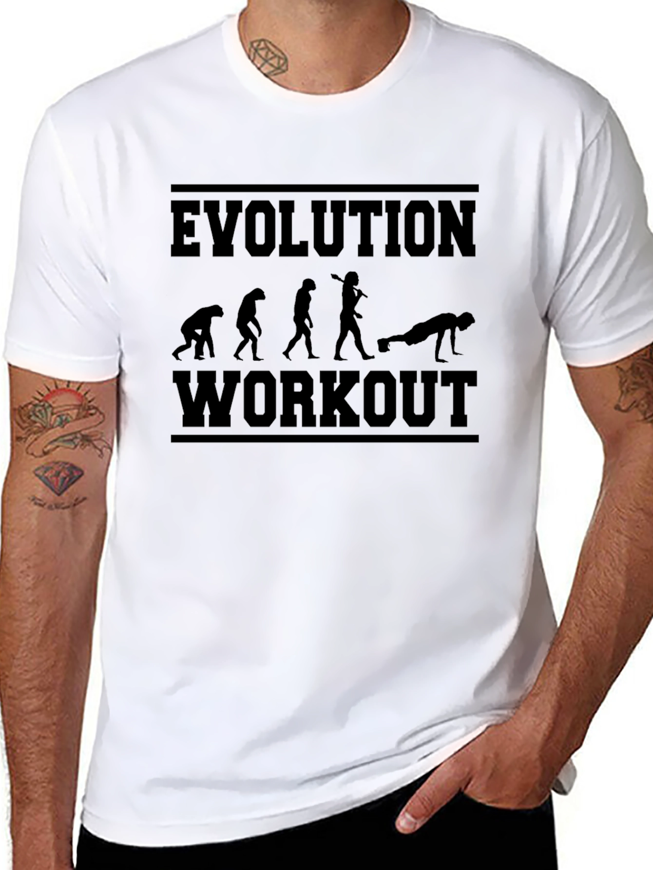 Evolution Workout T-Shirt - Black