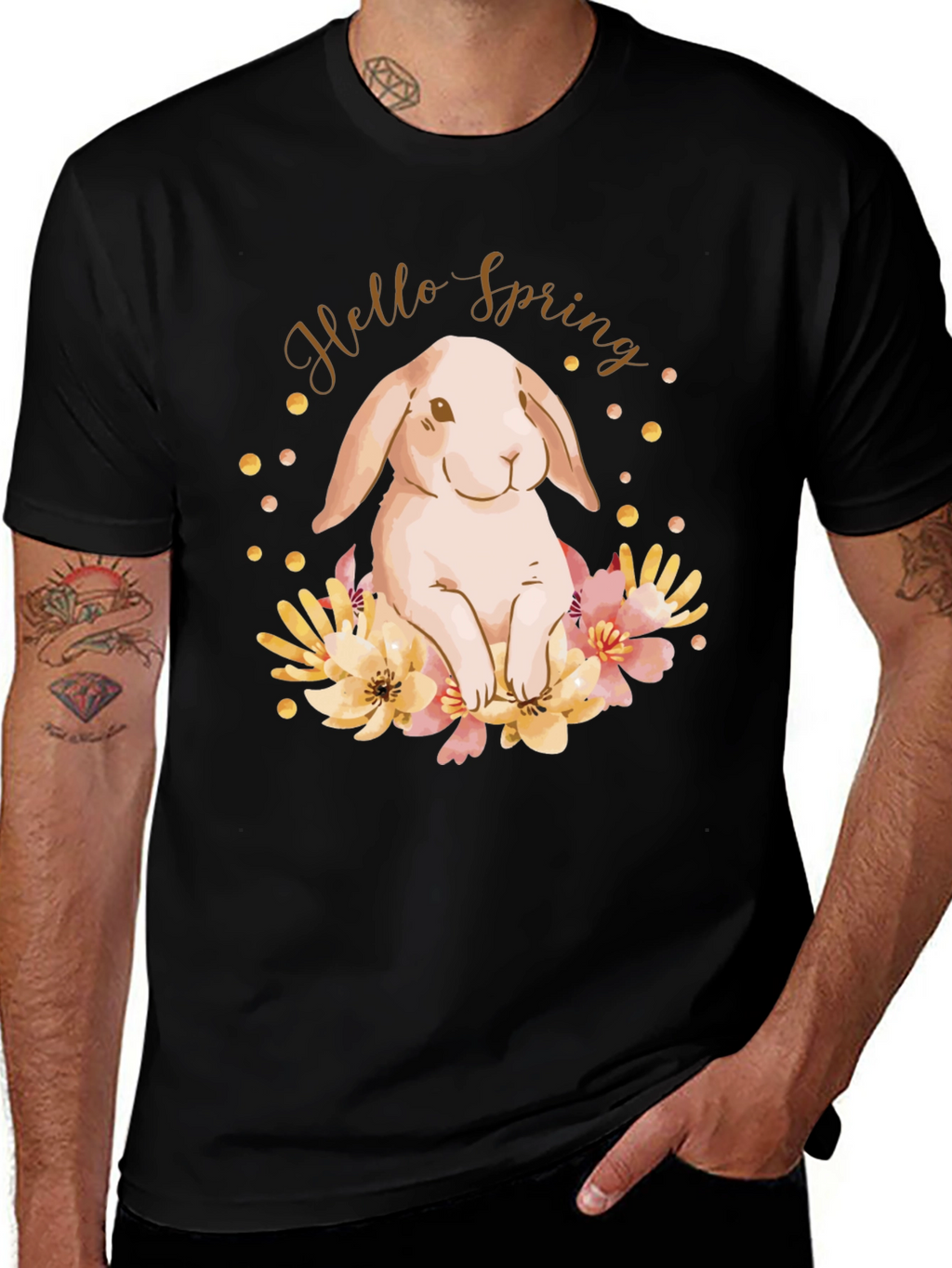 Hello Spring Bunny T-Shirt
