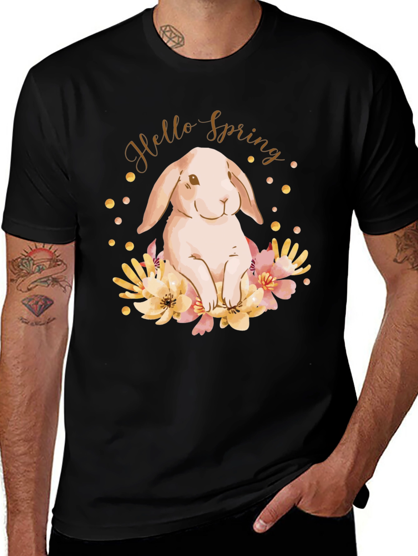 Hello Spring Bunny T-Shirt