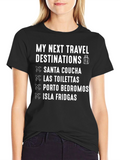 Funny Travel Destinations T-Shirt