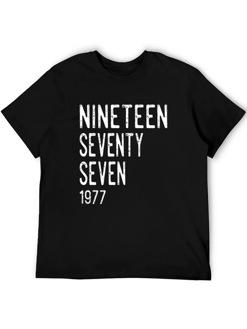 1977 Vintage T-Shirt - Retro Birthday Gift