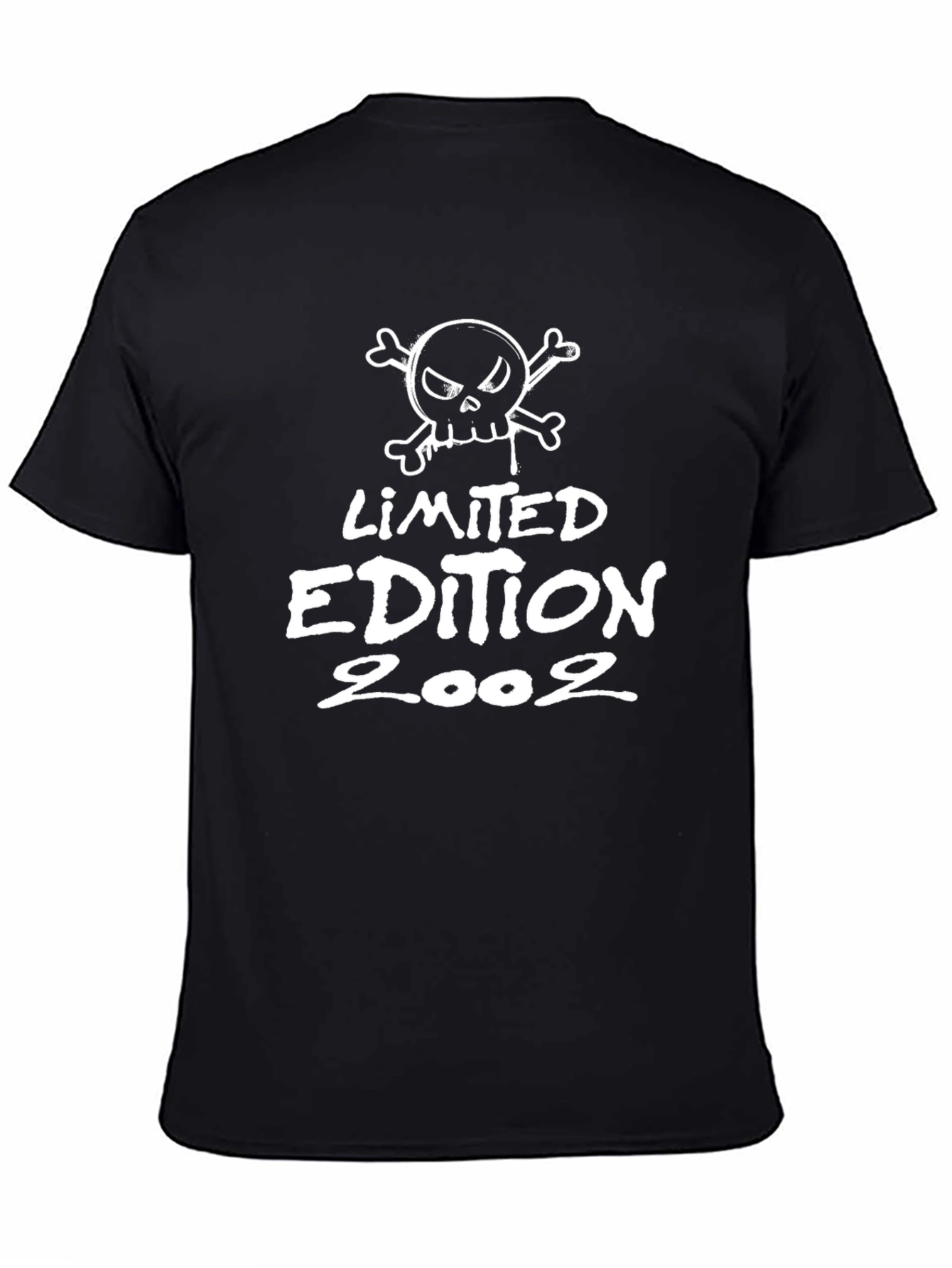 Limited Edition 2002 Skull Graphic T-Shirt