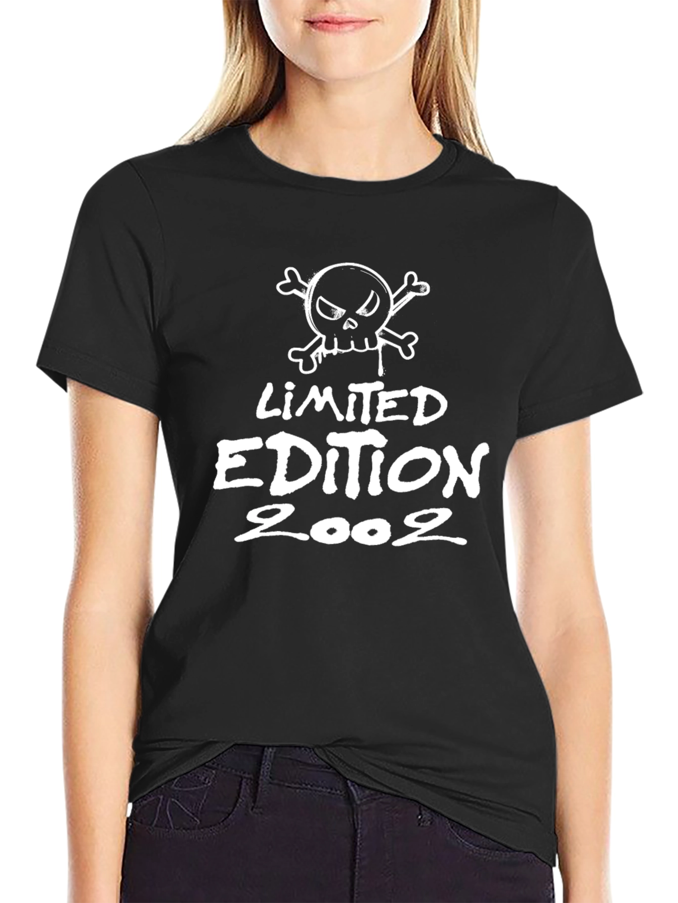 Limited Edition 2002 Skull Graphic T-Shirt