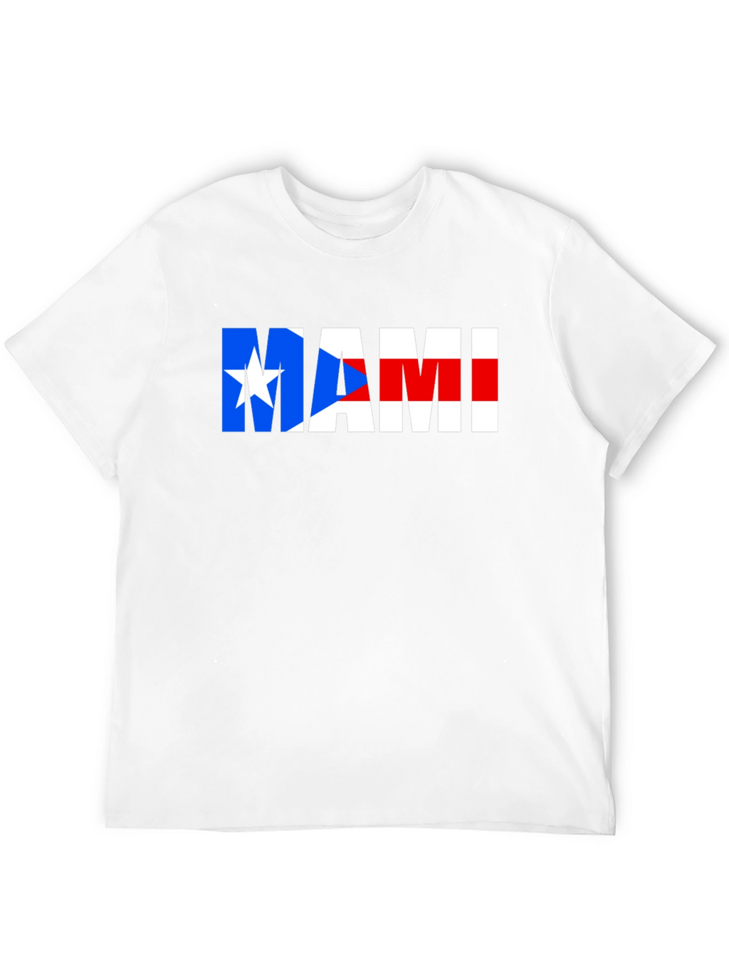 MAMI Puerto Rico Flag Graphic T-Shirt