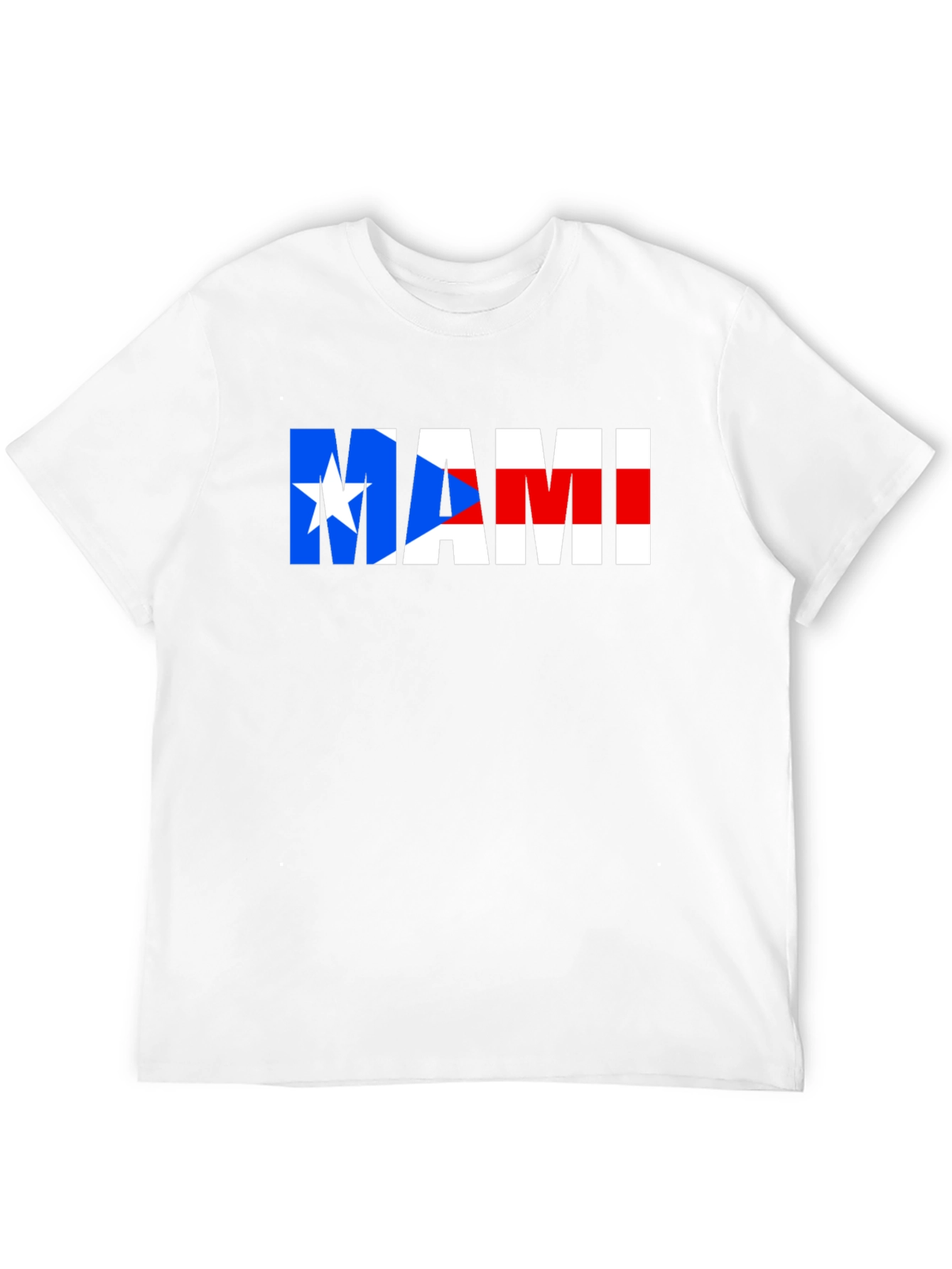 MAMI Puerto Rico Flag Graphic T-Shirt