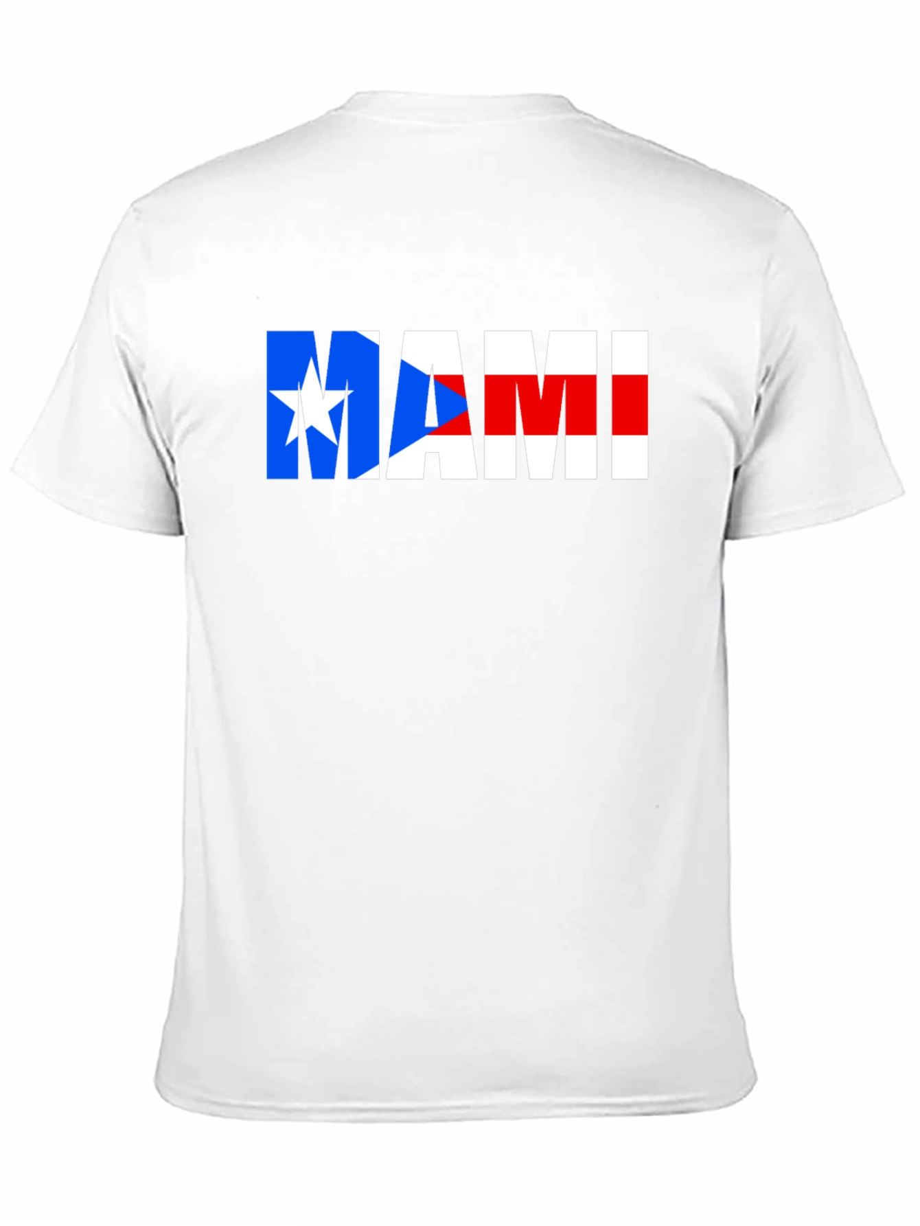 MAMI Puerto Rico Flag Graphic T-Shirt
