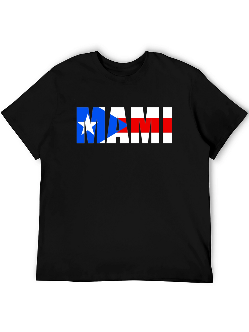 MAMI Puerto Rico Flag Graphic T-Shirt