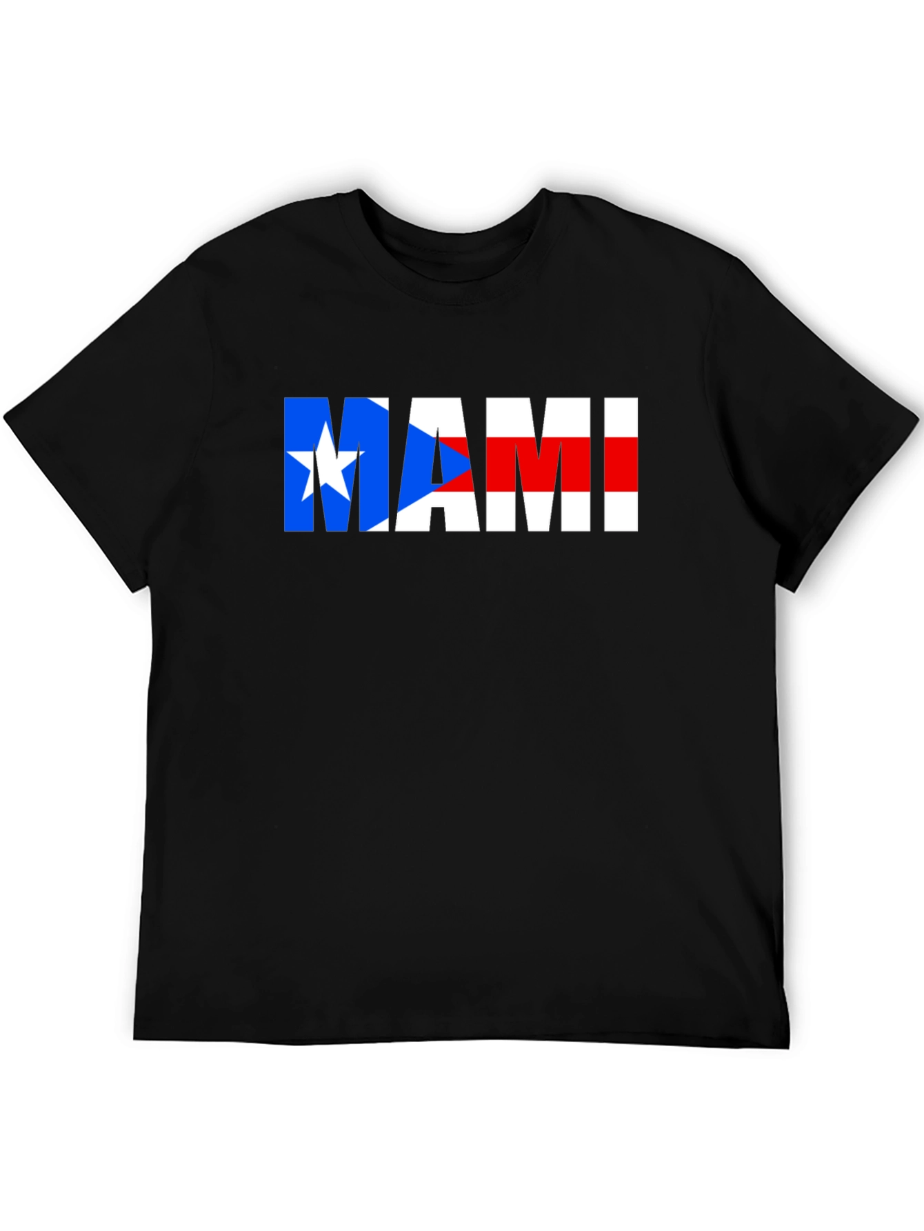 MAMI Puerto Rico Flag Graphic T-Shirt