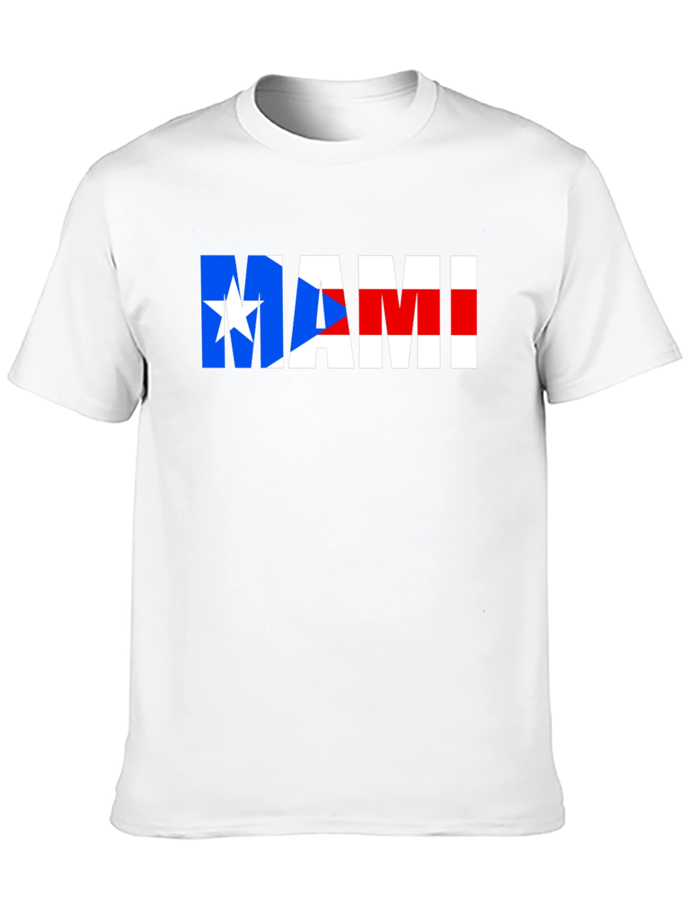 MAMI Puerto Rico Flag Graphic T-Shirt