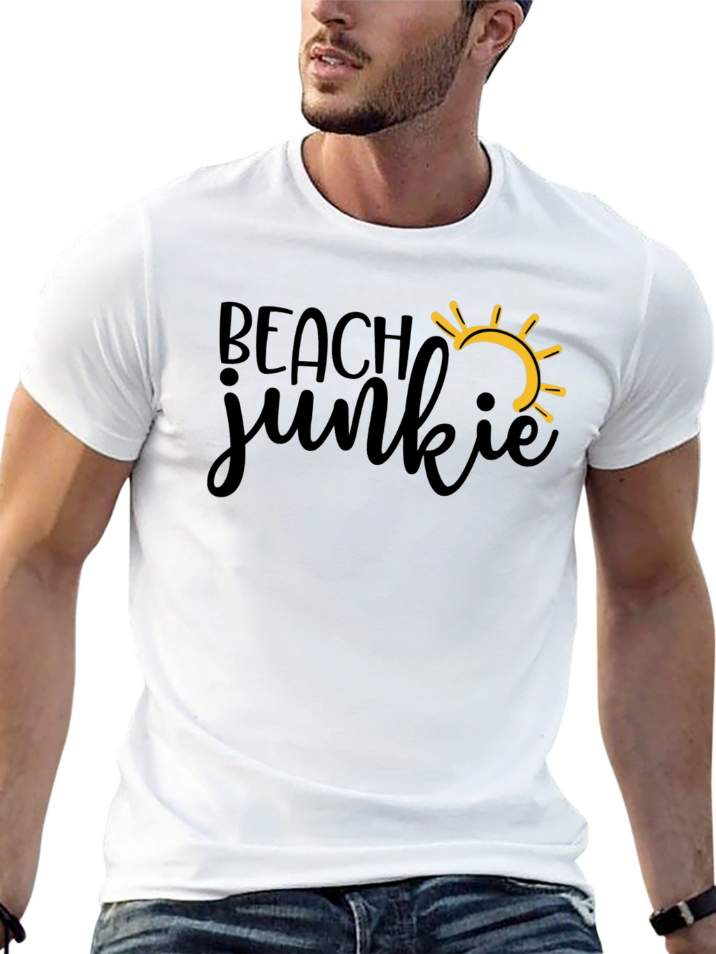 Beach Junkie T-Shirt - Summer Fun Tee