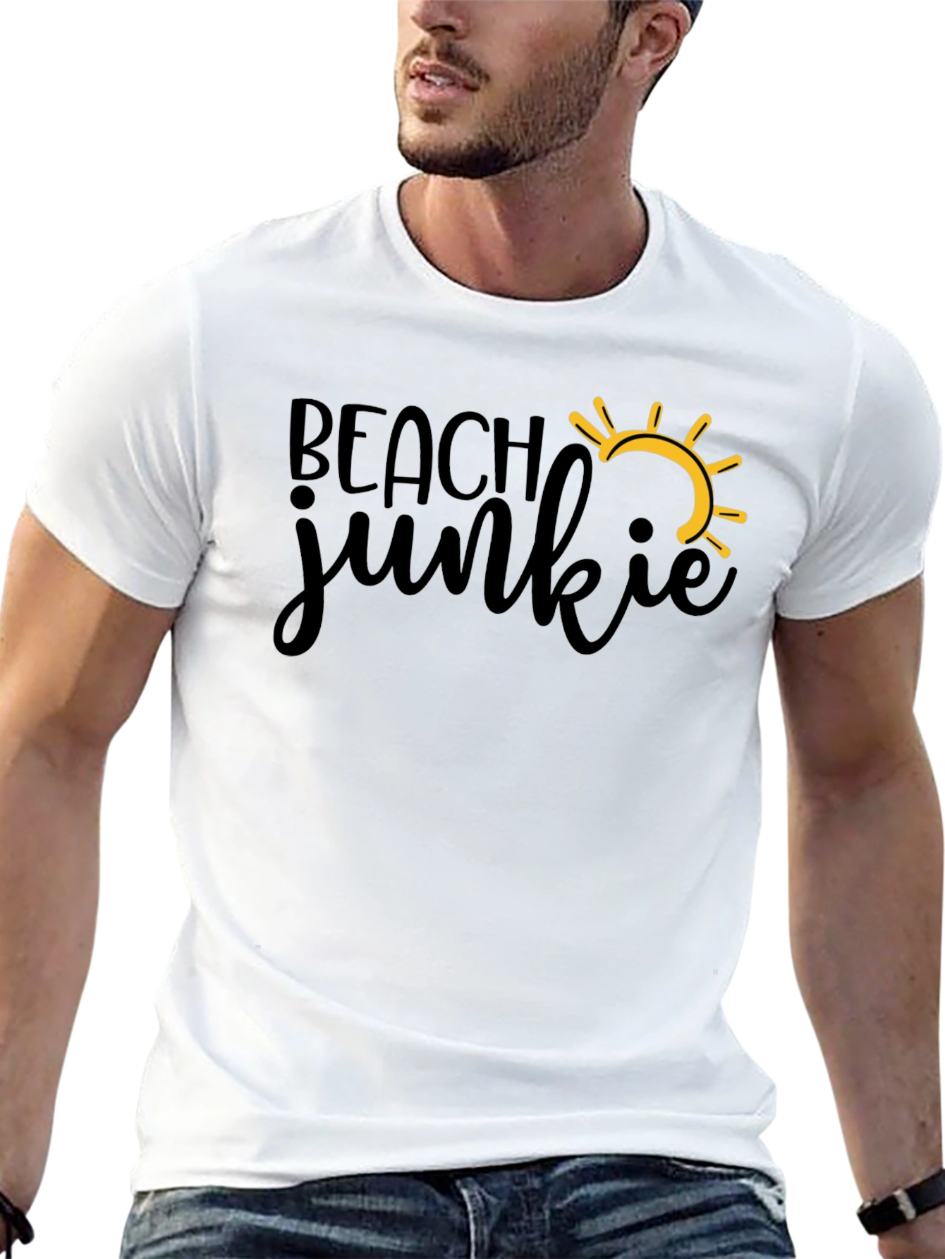 Beach Junkie T-Shirt - Summer Fun Tee